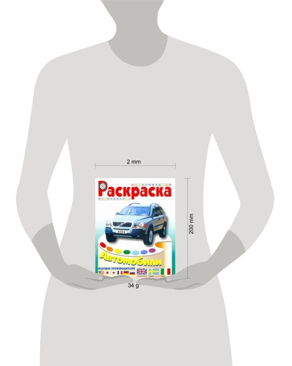 Раскраска "Автомобили Италии, Швеции,  Англии"