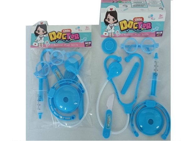Игровой набор доктора "Фельдшер"(29х18,5х3 см, 7 предметов, в пакете) ( Арт. 2295945)