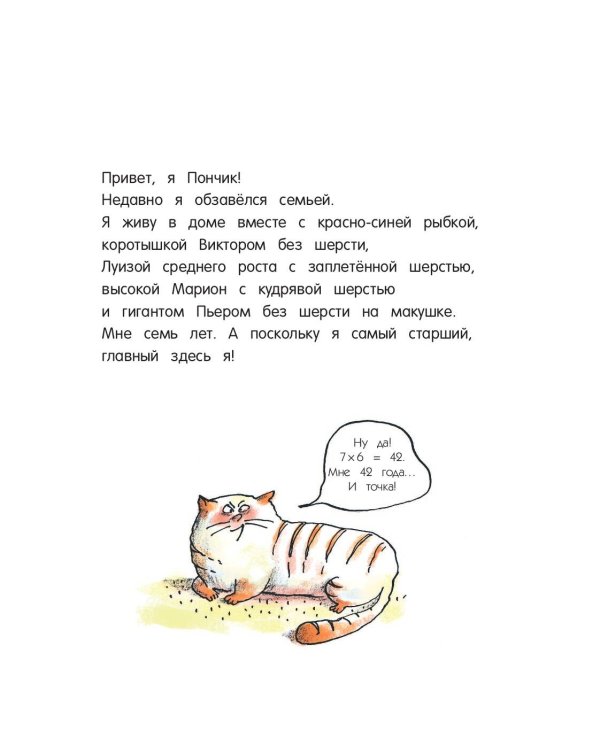 Кот Пончик. Мохнатое семейство