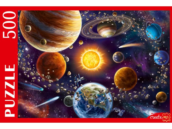 ПАЗЛЫ 500 элементов. Ф500-7126 КОСМОС № 9