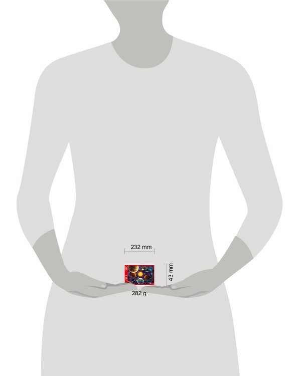 ПАЗЛЫ 500 элементов. Ф500-7126 КОСМОС № 9