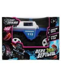 Машина-перевертыш на бат., кор.10,7*7,8*7,8см ТЕХНОДРАЙВ в кор.2*120шт