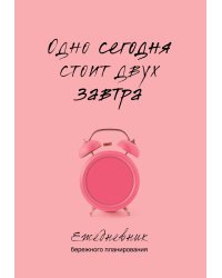 Одно сегодня стоит двух завтра. Ежедневник бережного планирования