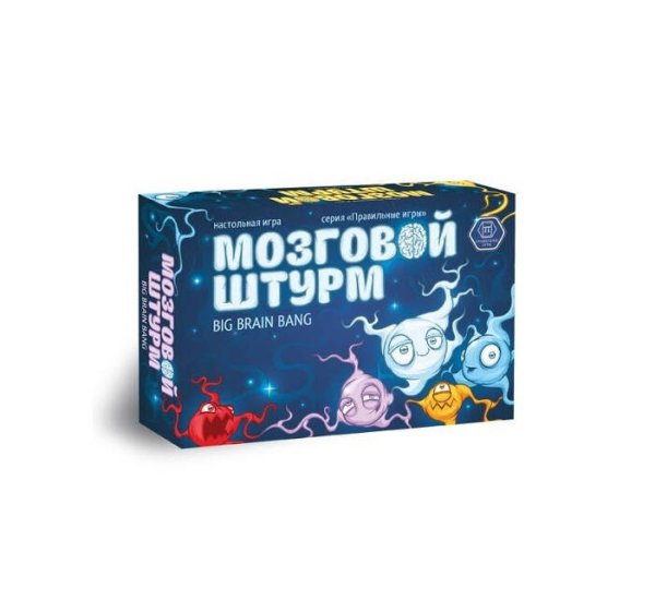 Вне серии (ПравИгры) Настольная игра "Мозговой штурм", 12+, 2-4 игрока