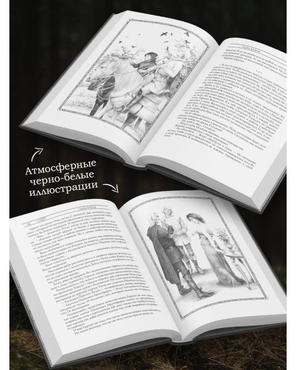 Ведьмак: Перекресток воронов с иллюстрациями Дениса Гордеева