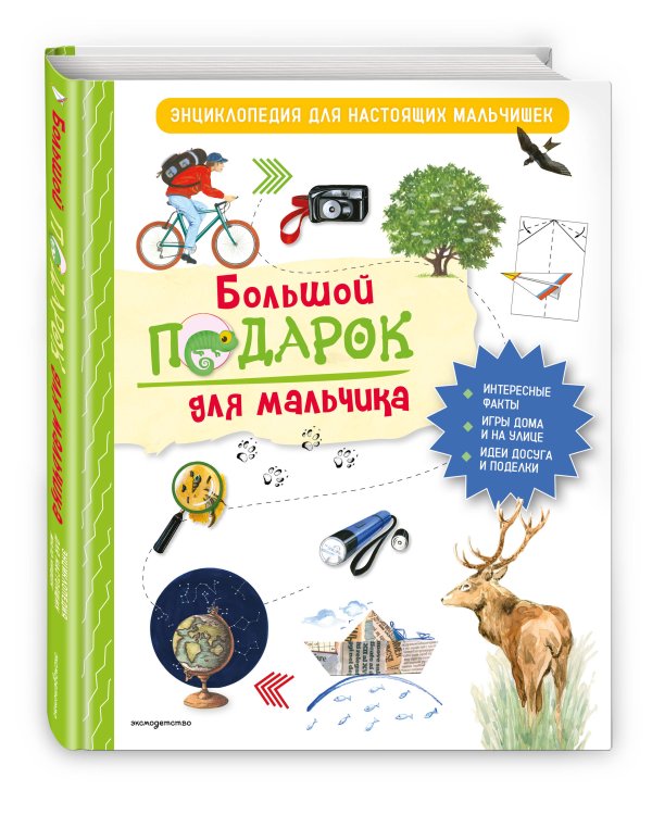 Большой подарок для мальчика. Энциклопедия для настоящих мальчишек