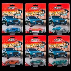 Игрушка транспортная из пластмассы для детей "Hot Trucks"