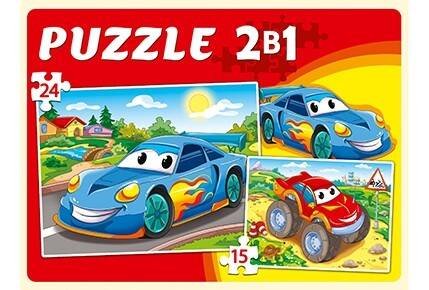 04. МАКСИ-ПАЗЛЫ (2 в1) (Рыжий Кот) МАКСИ-ПАЗЛЫ 2 в 1. МИР ТАЧЕК (15 и 24 эл.) (Арт. ПМ-0647)