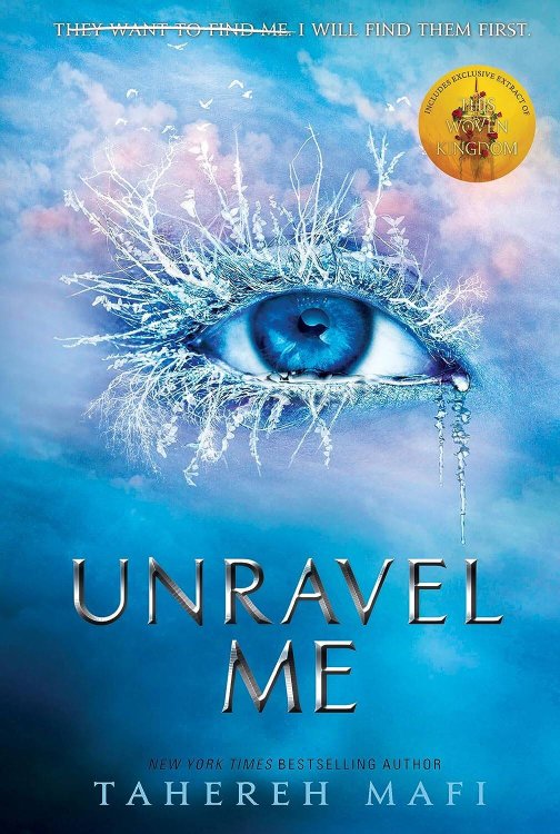Обложка книги «Unravel Me (Tahereh Mafi) Разгадай меня (Тахира Мафи) / Книги на английском языке», ISBN 9781405291767