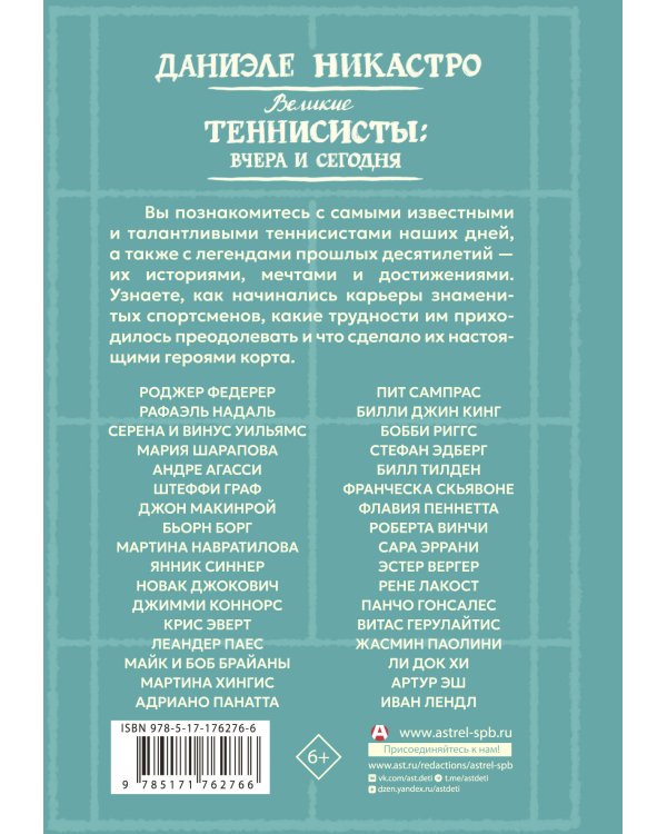Великие теннисисты: вчера и сегодня