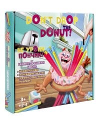 Настольная игра "Don't Drop The Donat. НЕ УРОНИ ПОНЧИК!"
