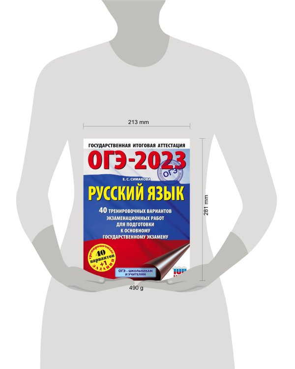 ОГЭ-2023. Русский язык. 40 тренировочных вариантов экзаменационных работ для подготовки к ОГЭ