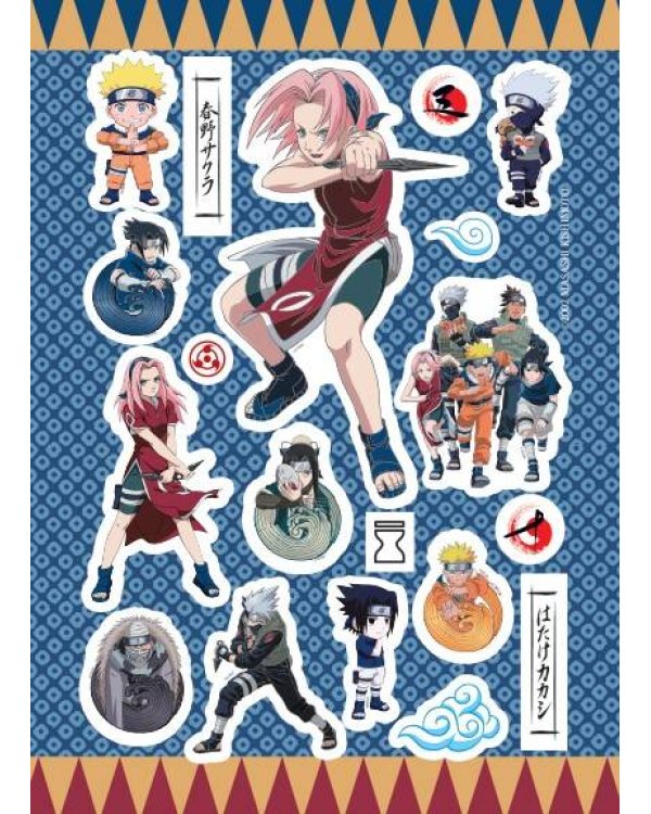 Наруто. Набор наклеек (Ниндзя)