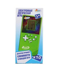 Электронная логическая игра на бат. в кор. 15*7*3см ТМ "ИГРАЕМ ВМЕСТЕ" в кор.2*120шт