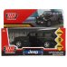 Машина металл JEEP WRANGLER SAHARA 12 см, двери, багаж, инерц, черный, кор. Технопарк в кор.2*36шт