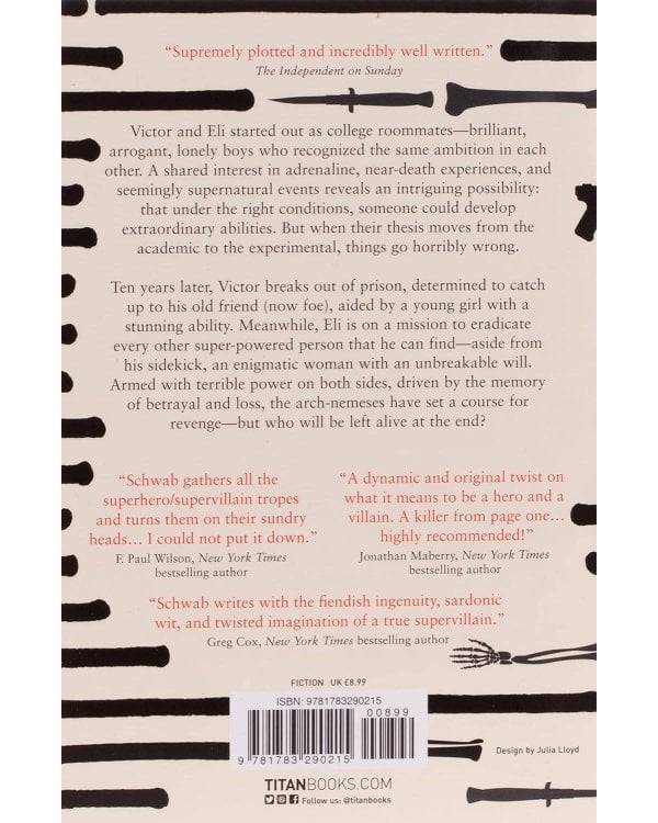 Vicious (Victoria Schwab) Зло (Виктория Шваб)/ Книги на английском языке