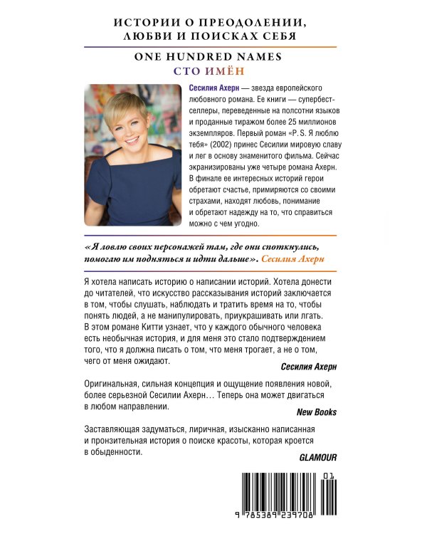 Дополнительное изображение книги «Сто имён»