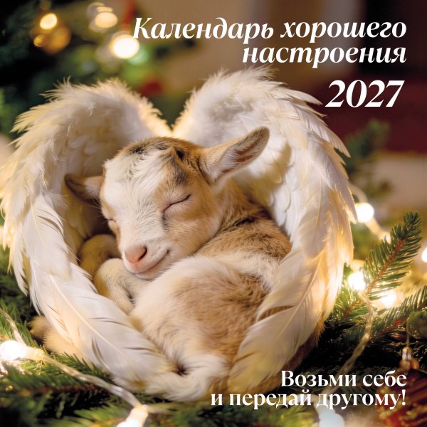 Обложка книги «Календарь хорошего настроения. Календарь настенный на 2027 год (300х300)», ISBN 9785042407871