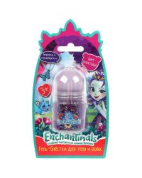 Косметика для девочек ЭНЧЕНТИМАЛС гель-блест для тела/волос фиолет блист МИЛАЯ ЛЕДИ в кор.4*24шт