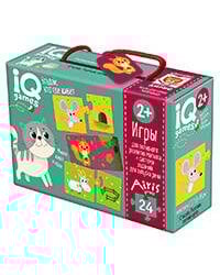 IQ игры для самых маленьких. Парочки. Угадай, кто где живёт 2+Запуск речи