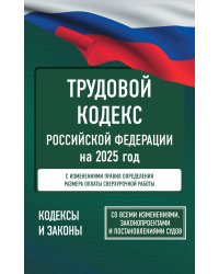 Трудовой кодекс Российской Федерации на 2025 год. Со всеми изменениями, законопроектами и постановлениями судов