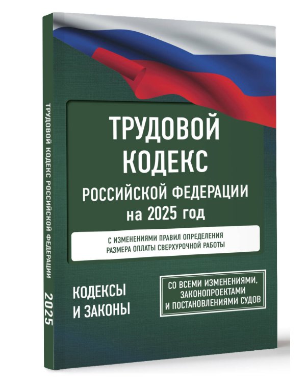 Трудовой кодекс Российской Федерации на 2025 год. Со всеми изменениями, законопроектами и постановлениями судов