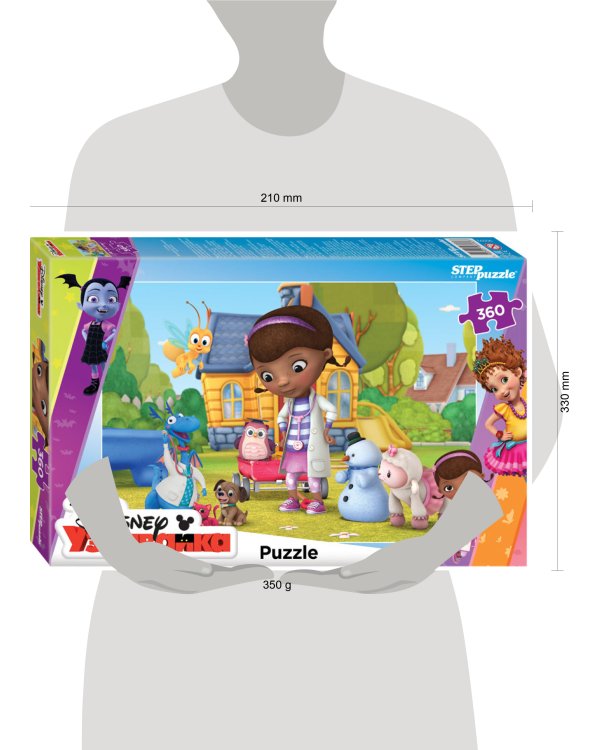 Мозаика "puzzle" 360 "Доктор Плюшева" (DisneyJunior)