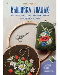 Вышивка гладью. Мастер-класс по созданию узора шерстяным мулине