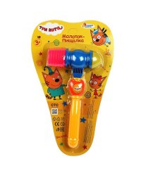 Молоток пищалка Три Кота блист.20*33*5см ИГРАЕМ ВМЕСТЕ в кор.2*96шт