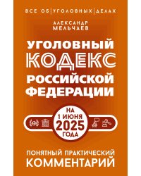 Уголовный кодекс Российской Федерации на 1 июня 2025 года. Понятный практический комментарий