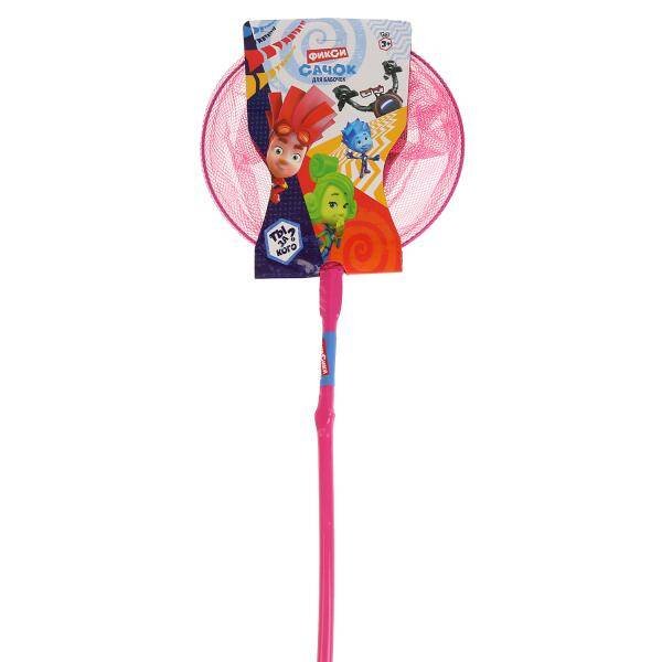 Сачок ФИКСИКИ 20*70см, на карт. ИГРАЕМ ВМЕСТЕ в кор.100шт