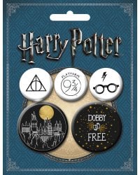 Набор значков. Гарри Поттер (5 шт.) (оф.2)