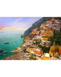 Алмаз моз.(блест.) 30х40 см,без подр.,с полн.зап. (23цв.) Амальфитанское побережье ( Арт. SF30006)