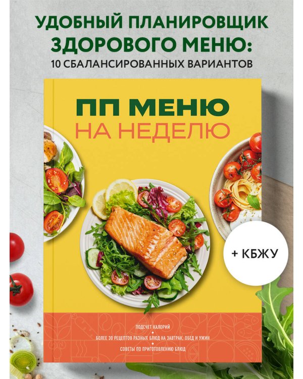 ПП меню на неделю. Более 30 рецептов