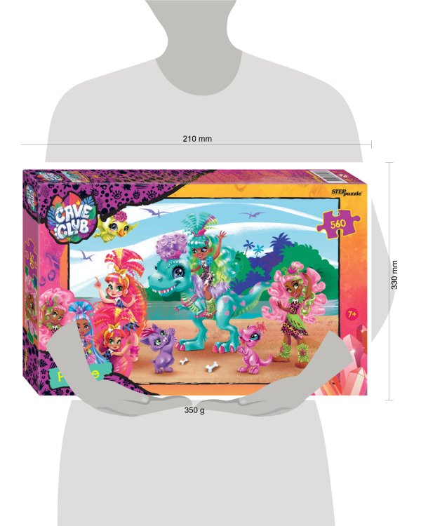 Мозаика "puzzle" 560 "Cave Club" (Mattel)
