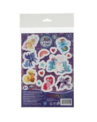 Магия дружбы. Мой маленький пони. Сверкающие наклейки. 145х210мм. Умка в кор.500шт