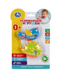 Развивающие игрушки ёжик и птичка на блист Умка в кор.4*36шт