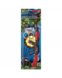 Набор оружия ВОЕННЫЙ автомат с присосками, блист.21*63,8*6см ИГРАЕМ ВМЕСТЕ в кор.2*72шт