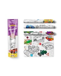 Скатерть ButtenFilm 1100х3600х0,060 25/1 белый Скатерть Автопарк 1