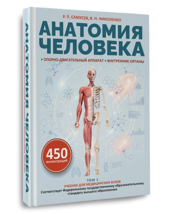 Анатомия человека. Опорно-двигательный аппарат, внутренние органы