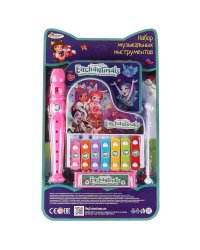 Набор музыкальных инструментов ЭНЧАНТИМАЛС блист.20,5*35*5см ИГРАЕМ ВМЕСТЕ в кор.2*66шт