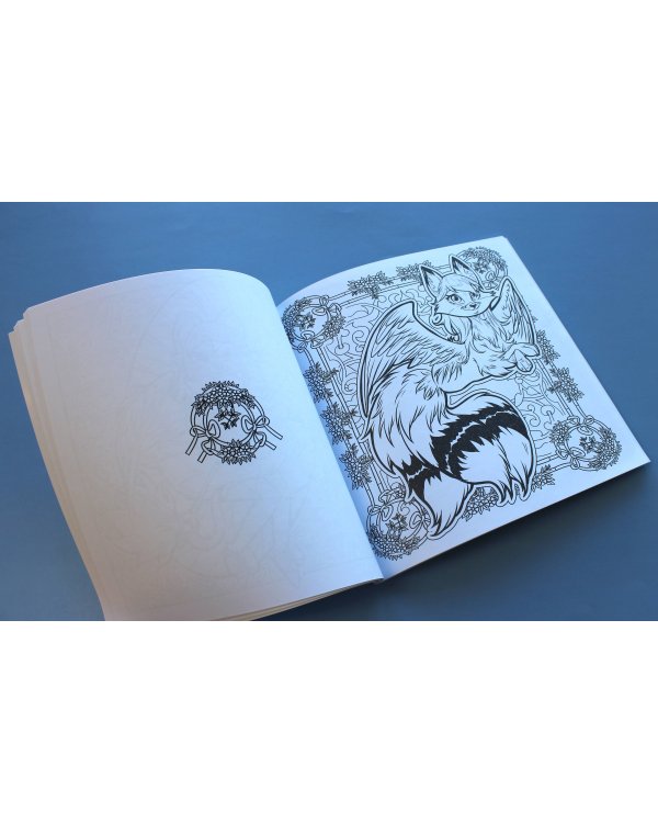 Чарующие фурри. Вдохновляющие раскраски