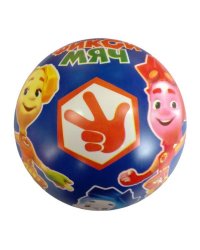 МЯЧ "ИГРАЕМ ВМЕСТЕ" ФИКСИКИ, ПВХ 23СМ, ПОЛНОЦВЕТ В СЕТКЕ (РУСС. УП.) в кор.144шт