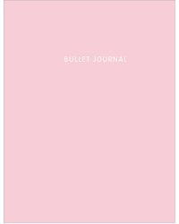 Блокнот в точку: Bullet Journal (пудровый, 144 c., пружина)