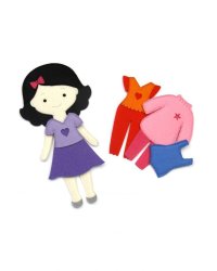 Игровой набор «Одень куклу. На прогулку» (Фетр), 1701002