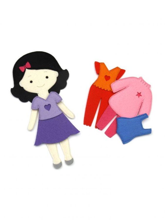 Игровые наборы (Ковальский) Игровой набор «Одень куклу. На прогулку» (Фетр), 1701002