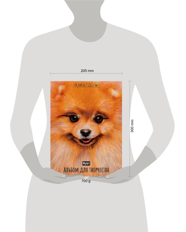 My Art. АЛЬБОМ ДЛЯ ТВОРЧЕСТВА. ШПИЦ