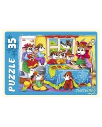 МАКСИ-ПАЗЛЫ 35 элементов. ВОЛК И СЕМЕРО КОЗЛЯТ (Арт. ПМ35-6787)