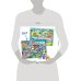 Игра-ходилка с фишками для малышей 2в1. Транспорт+Юный пешеход. 42х29,7 см. ГЕОДОМ