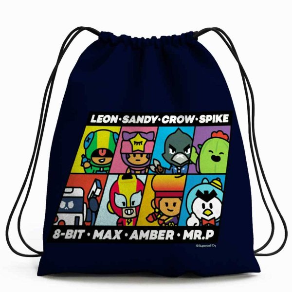 Бравл Старс Мешок для обуви Команда Бравл ромб